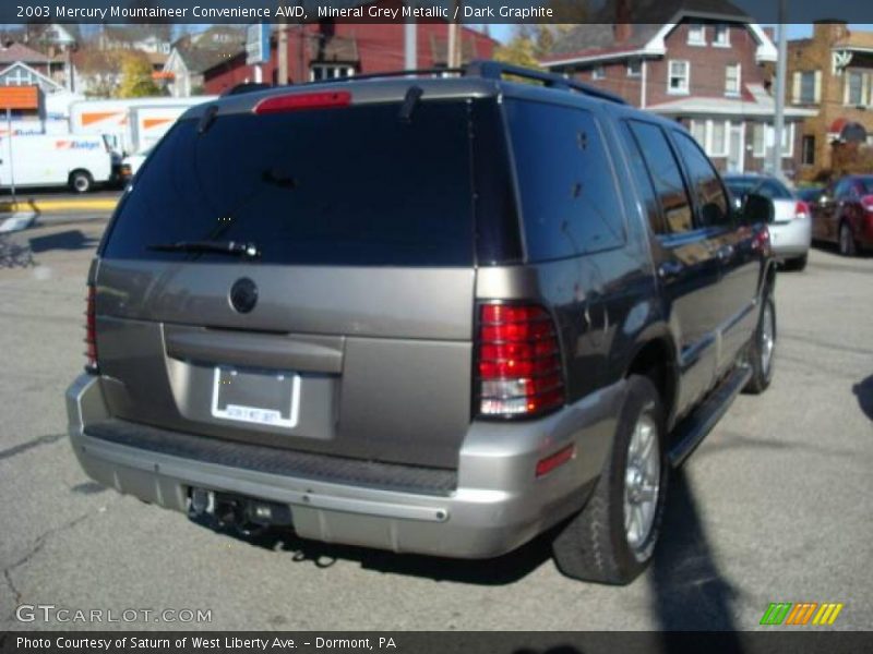 Mineral Grey Metallic / Dark Graphite 2003 Mercury Mountaineer Convenience AWD