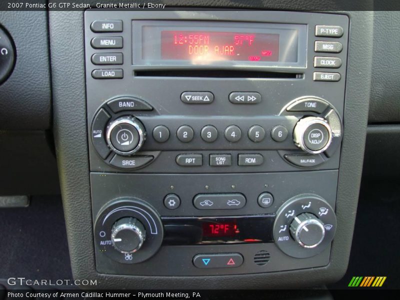 Granite Metallic / Ebony 2007 Pontiac G6 GTP Sedan