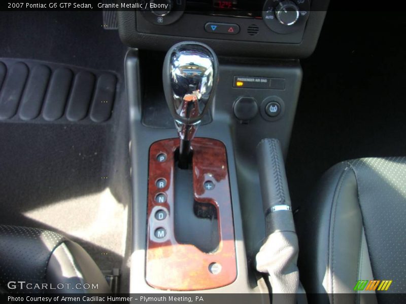 Granite Metallic / Ebony 2007 Pontiac G6 GTP Sedan