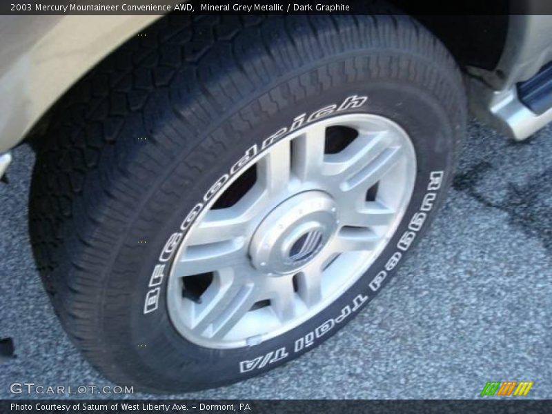 Mineral Grey Metallic / Dark Graphite 2003 Mercury Mountaineer Convenience AWD