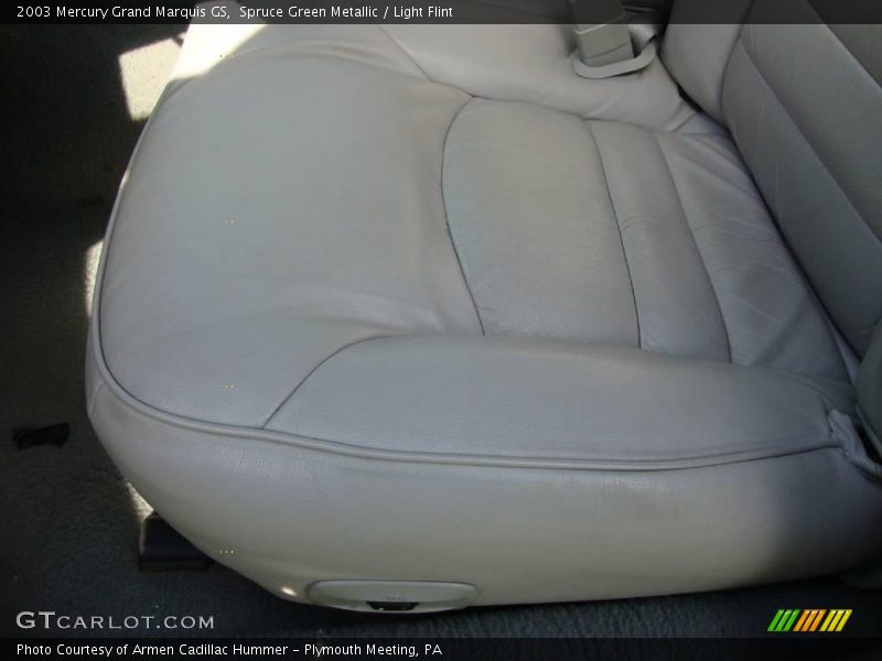 Spruce Green Metallic / Light Flint 2003 Mercury Grand Marquis GS