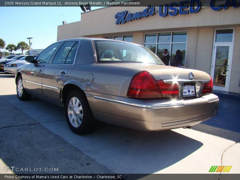 Arizona Beige Metallic / Medium Parchment 2005 Mercury Grand Marquis LS