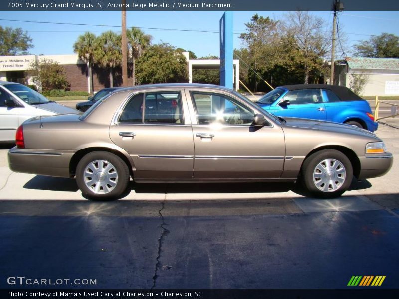 Arizona Beige Metallic / Medium Parchment 2005 Mercury Grand Marquis LS