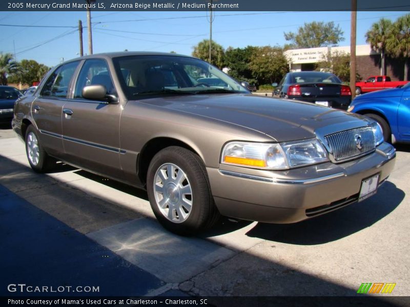 Arizona Beige Metallic / Medium Parchment 2005 Mercury Grand Marquis LS