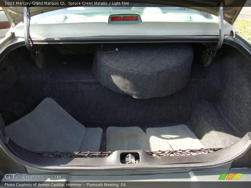Spruce Green Metallic / Light Flint 2003 Mercury Grand Marquis GS