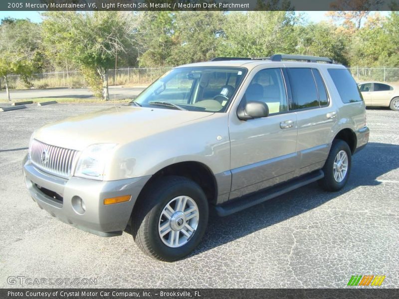 Light French Silk Metallic / Medium Dark Parchment 2005 Mercury Mountaineer V6