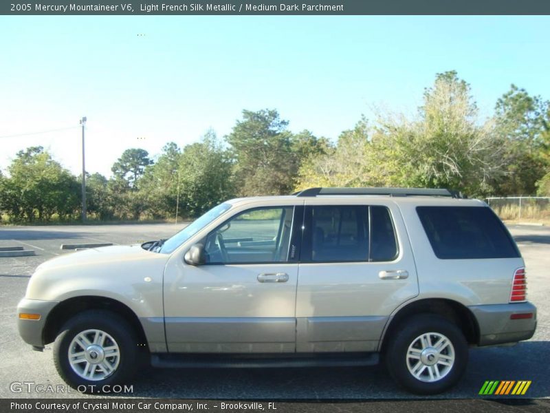 Light French Silk Metallic / Medium Dark Parchment 2005 Mercury Mountaineer V6