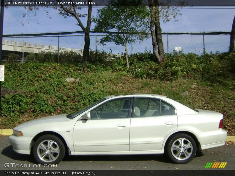 Northstar White / Tan 2000 Mitsubishi Galant ES V6
