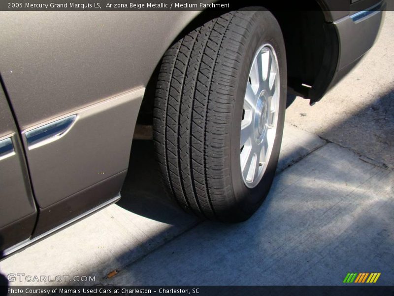 Arizona Beige Metallic / Medium Parchment 2005 Mercury Grand Marquis LS