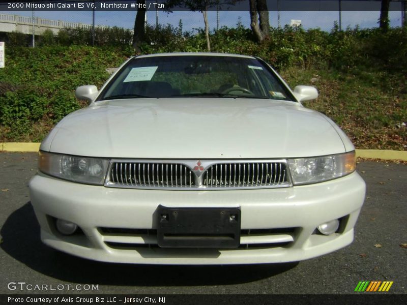 Northstar White / Tan 2000 Mitsubishi Galant ES V6