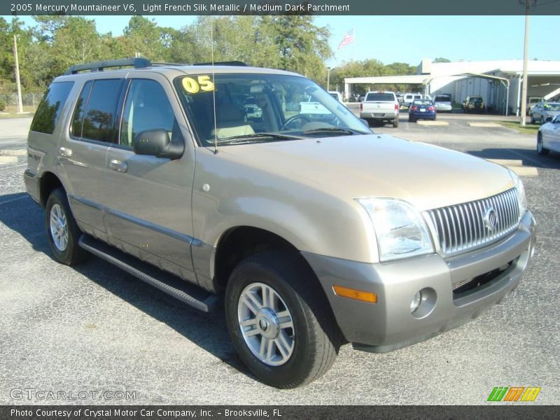 Light French Silk Metallic / Medium Dark Parchment 2005 Mercury Mountaineer V6
