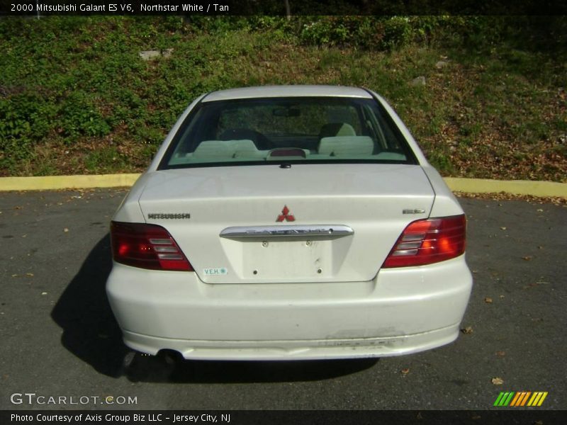 Northstar White / Tan 2000 Mitsubishi Galant ES V6