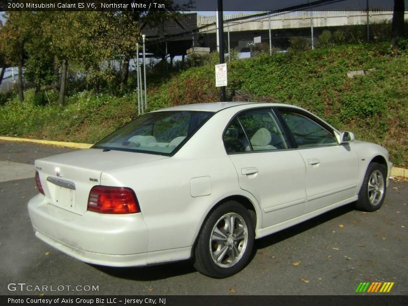 Northstar White / Tan 2000 Mitsubishi Galant ES V6