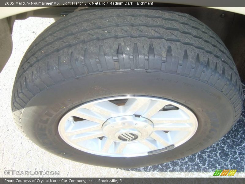 Light French Silk Metallic / Medium Dark Parchment 2005 Mercury Mountaineer V6