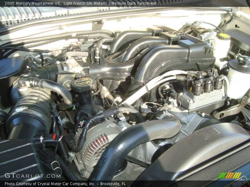 Light French Silk Metallic / Medium Dark Parchment 2005 Mercury Mountaineer V6