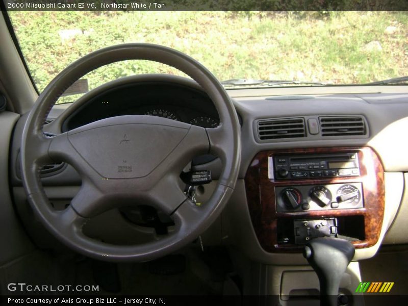Northstar White / Tan 2000 Mitsubishi Galant ES V6