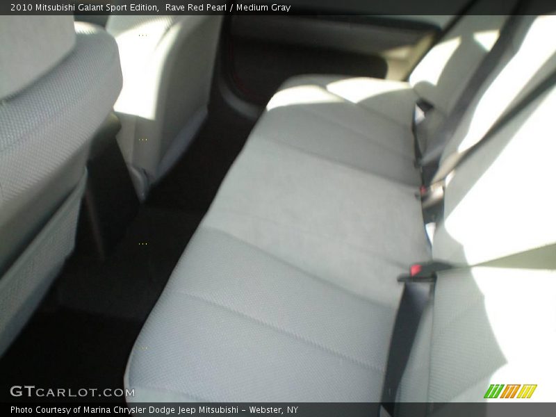 Rave Red Pearl / Medium Gray 2010 Mitsubishi Galant Sport Edition