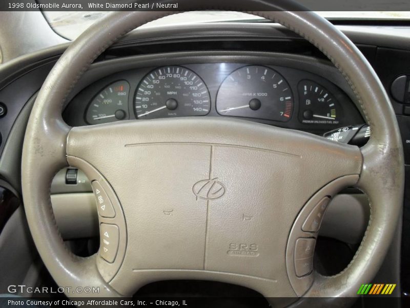 White Diamond Pearl / Neutral 1998 Oldsmobile Aurora