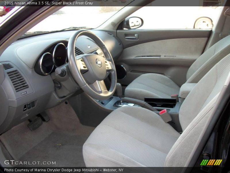 Super Black / Frost Gray 2005 Nissan Altima 3.5 SE