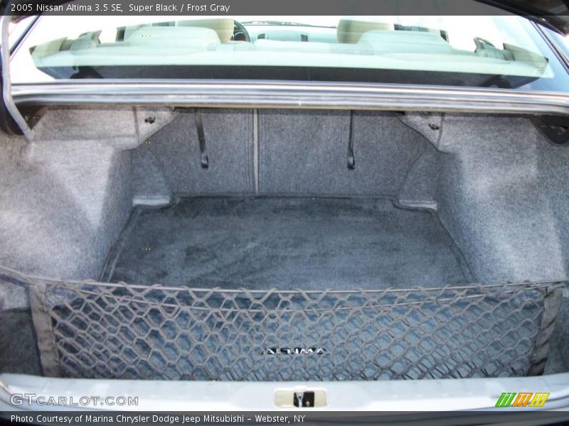 Super Black / Frost Gray 2005 Nissan Altima 3.5 SE