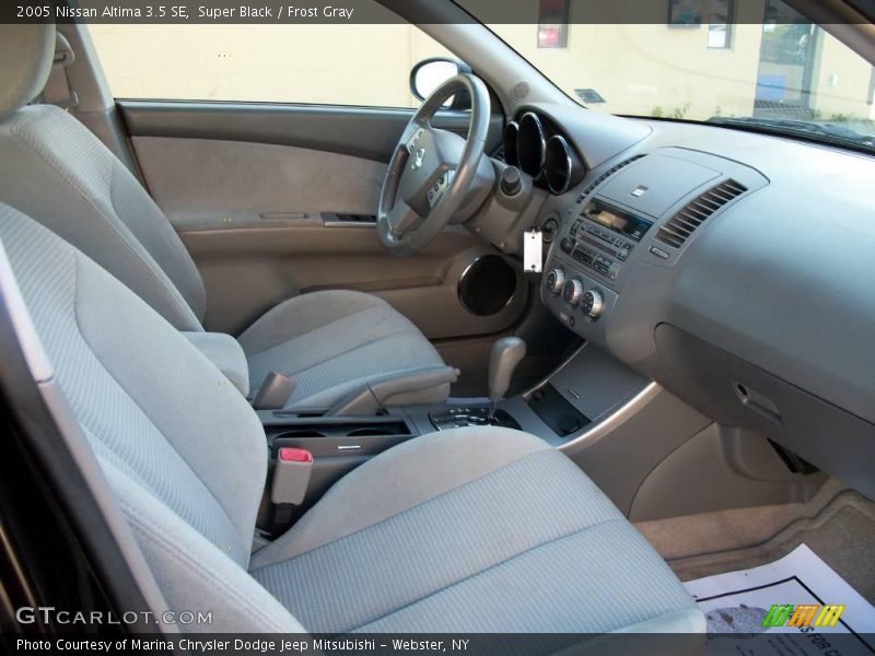 Super Black / Frost Gray 2005 Nissan Altima 3.5 SE