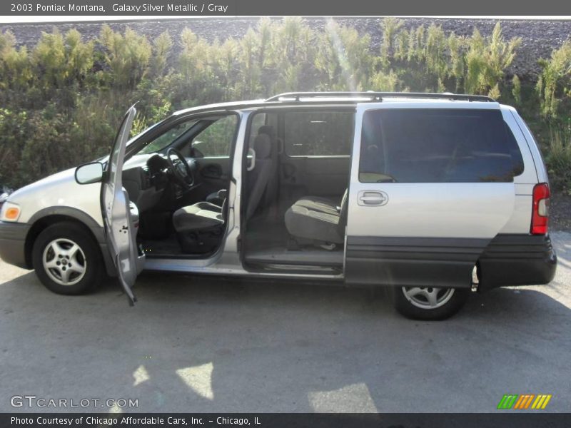 Galaxy Silver Metallic / Gray 2003 Pontiac Montana