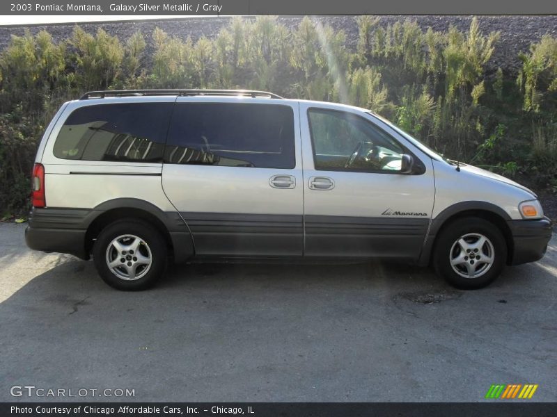 Galaxy Silver Metallic / Gray 2003 Pontiac Montana