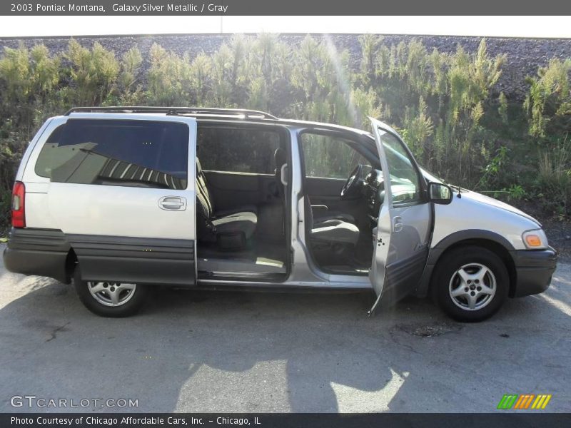 Galaxy Silver Metallic / Gray 2003 Pontiac Montana