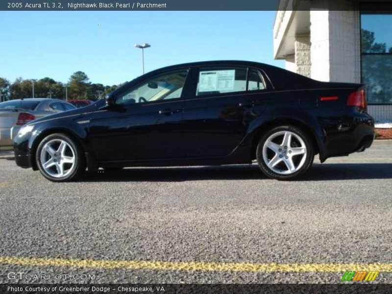 Nighthawk Black Pearl / Parchment 2005 Acura TL 3.2