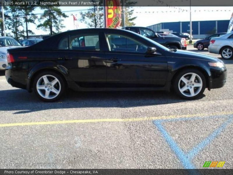 Nighthawk Black Pearl / Parchment 2005 Acura TL 3.2