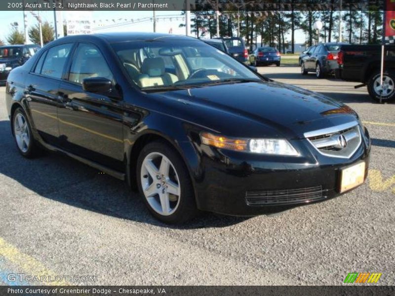 Nighthawk Black Pearl / Parchment 2005 Acura TL 3.2