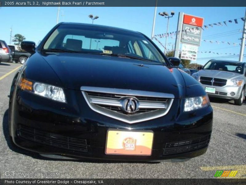 Nighthawk Black Pearl / Parchment 2005 Acura TL 3.2