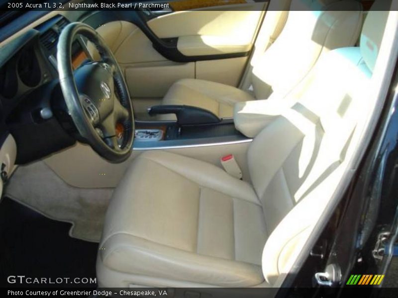 Nighthawk Black Pearl / Parchment 2005 Acura TL 3.2