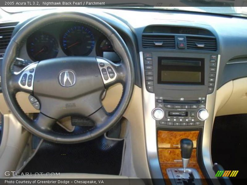 Nighthawk Black Pearl / Parchment 2005 Acura TL 3.2
