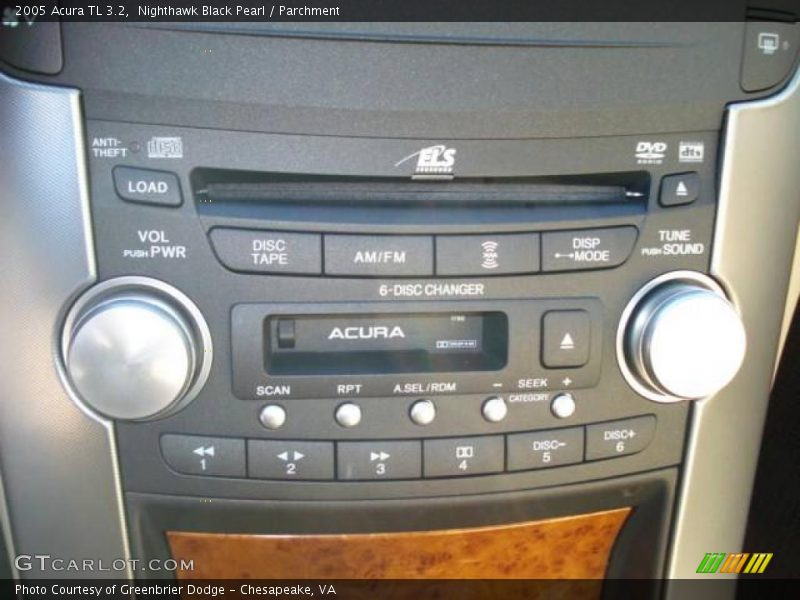 Nighthawk Black Pearl / Parchment 2005 Acura TL 3.2