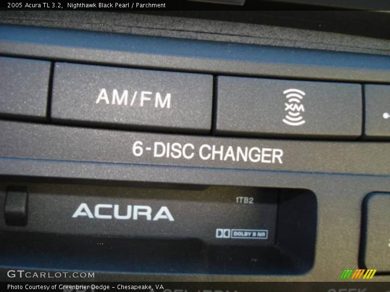 Nighthawk Black Pearl / Parchment 2005 Acura TL 3.2