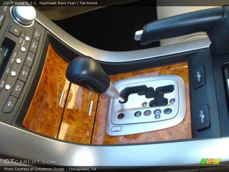 Nighthawk Black Pearl / Parchment 2005 Acura TL 3.2