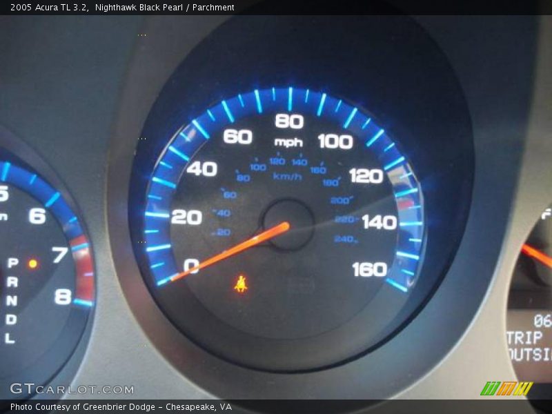 Nighthawk Black Pearl / Parchment 2005 Acura TL 3.2