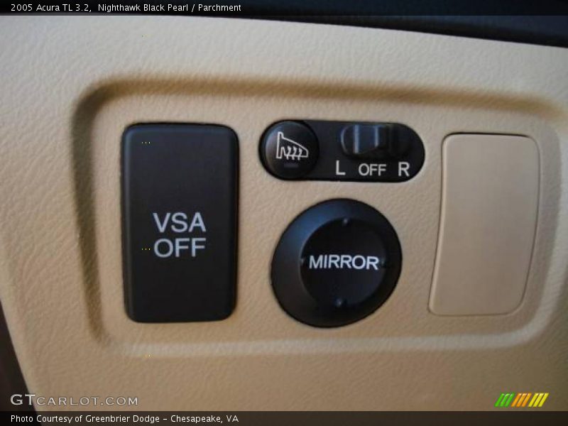 Nighthawk Black Pearl / Parchment 2005 Acura TL 3.2