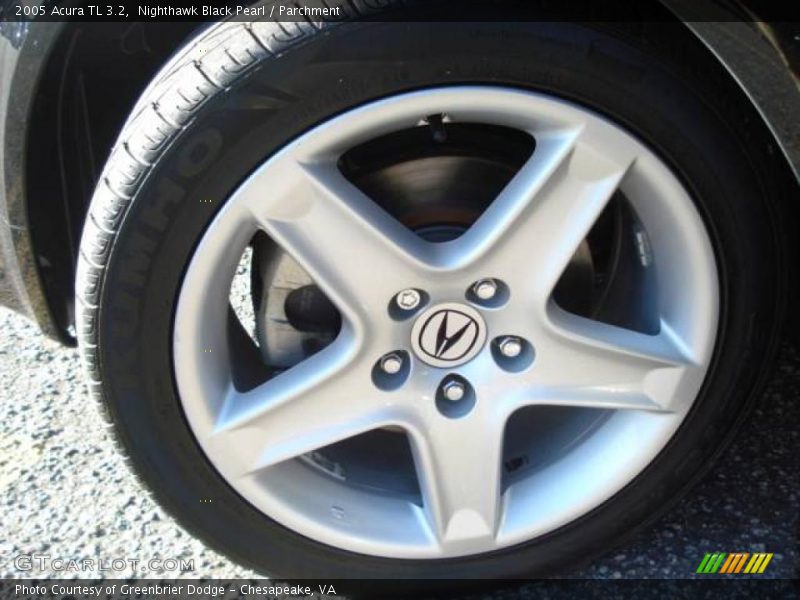Nighthawk Black Pearl / Parchment 2005 Acura TL 3.2