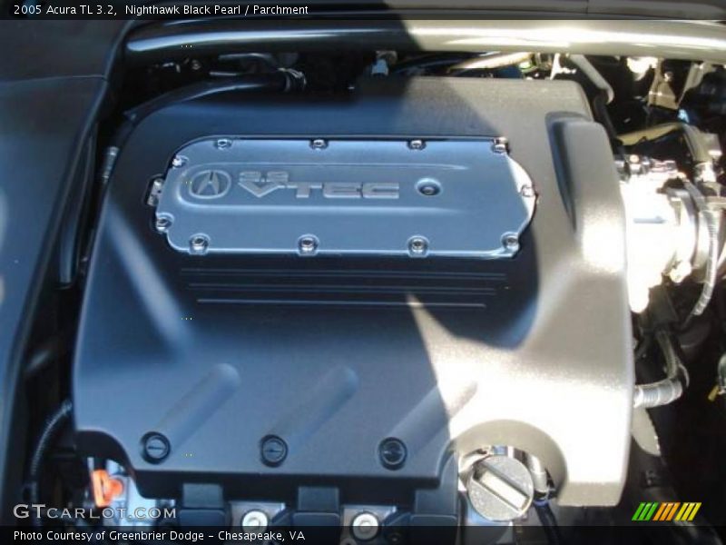 Nighthawk Black Pearl / Parchment 2005 Acura TL 3.2