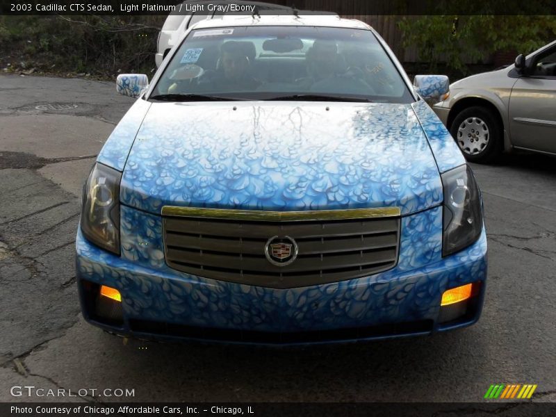 Light Platinum / Light Gray/Ebony 2003 Cadillac CTS Sedan