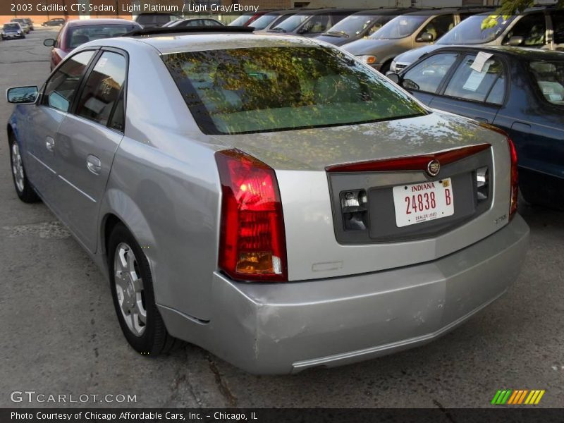 Light Platinum / Light Gray/Ebony 2003 Cadillac CTS Sedan