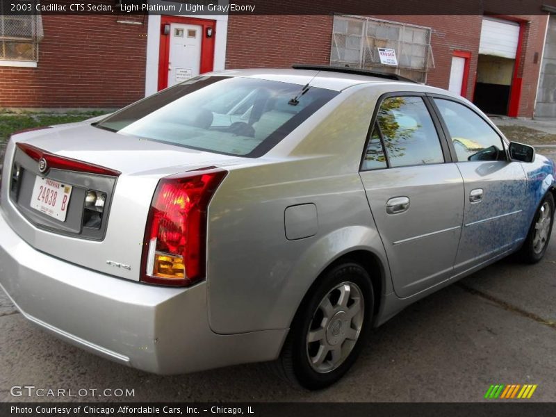 Light Platinum / Light Gray/Ebony 2003 Cadillac CTS Sedan