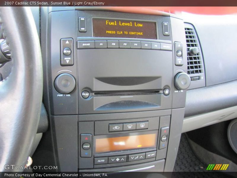 Sunset Blue / Light Gray/Ebony 2007 Cadillac CTS Sedan
