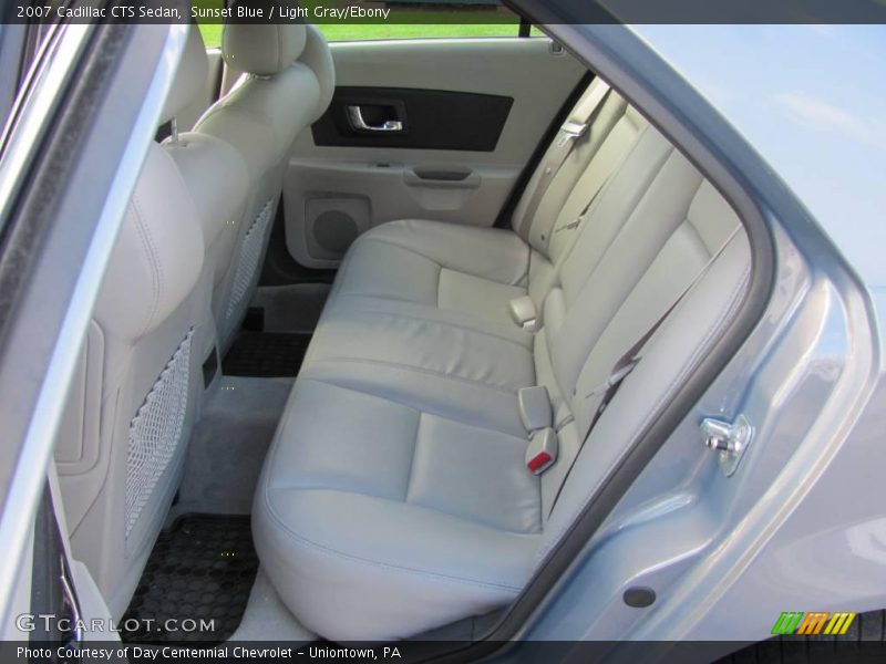 Sunset Blue / Light Gray/Ebony 2007 Cadillac CTS Sedan