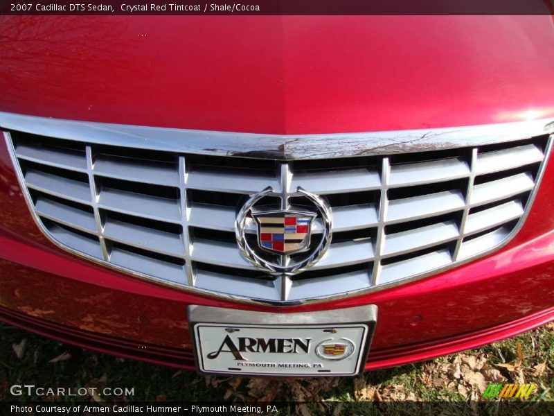 Crystal Red Tintcoat / Shale/Cocoa 2007 Cadillac DTS Sedan