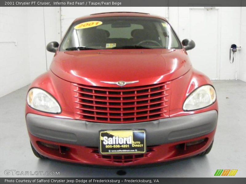 Inferno Red Pearl / Taupe/Pearl Beige 2001 Chrysler PT Cruiser