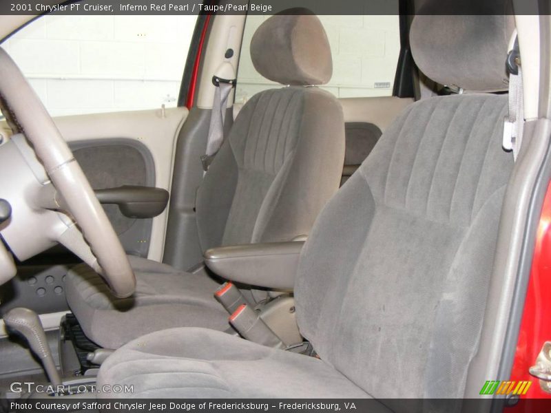 Inferno Red Pearl / Taupe/Pearl Beige 2001 Chrysler PT Cruiser