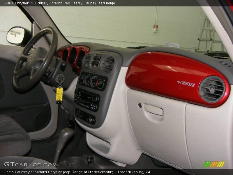 Inferno Red Pearl / Taupe/Pearl Beige 2001 Chrysler PT Cruiser